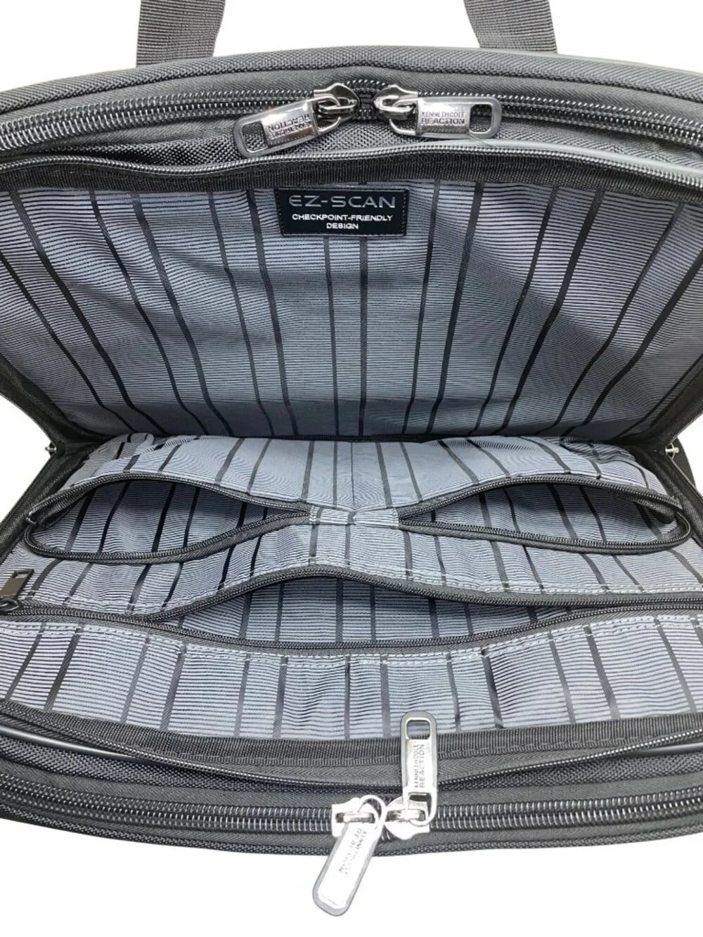 Kenneth Cole Reaction Men’s Black Nylon R-Tech 17.3” Laptop Business Case
